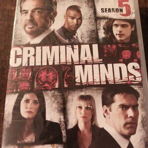 CRIMINAL MINDS SEASON 5  6 DVD SET